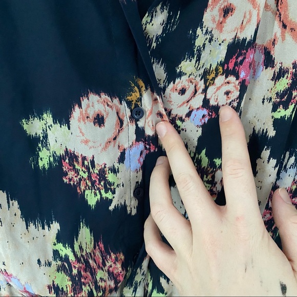 Daniel Rainn Floral tie waist dress, Size M 🎀 - Picture 8 of 13